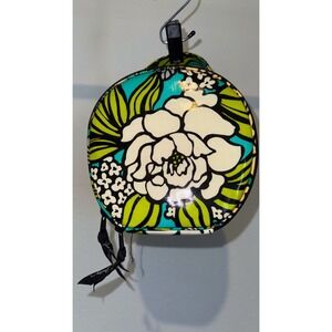 Vera Bradley Cosmetic Bag‎ Makeup Island Bloom Floral Retired Travel